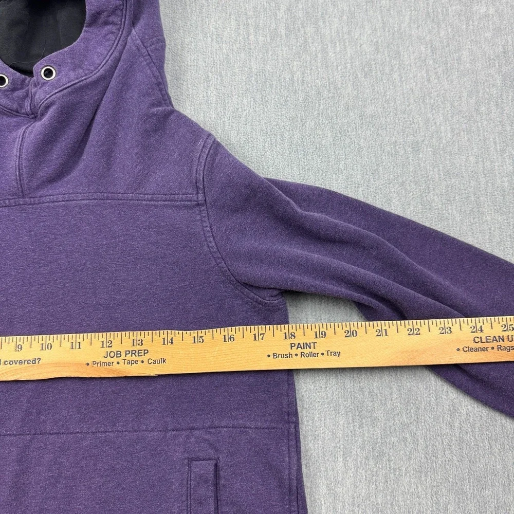 Lululemon Hoodie Womens 4 Purple Scuba Sweater‎ Pullover Fleece Athleisure Yoga